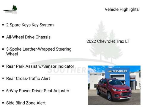 Used 2022 Chevrolet Trax LT w/ Driver Confidence Package AWD/4WD image 31