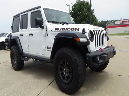 Certified 2022 Jeep Wrangler Unlimited Rubicon w/ Xtreme Recon 35" Tire Package AWD/4WD image 4