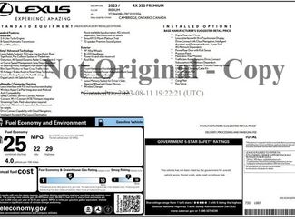 Used 2023 Lexus RX 350 Premium FWD video 2
