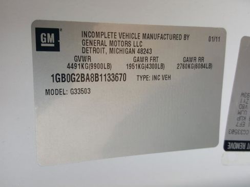 Used 2011 Chevrolet Express 3500 G3500 w/ School Bus Package image 22