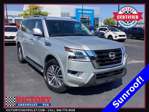 Used 2024 Nissan Armada SL w/ Captain's Chairs Package image 1