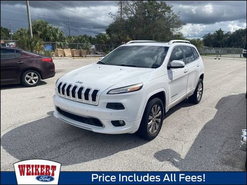 Used 2017 Jeep Cherokee Overland w/ Technology Group AWD/4WD image 1