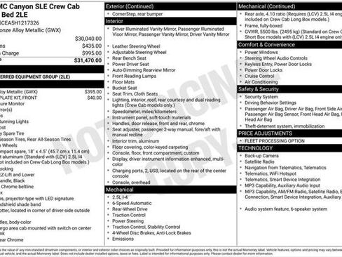 Used 2017 GMC Canyon SLE RWD image 2