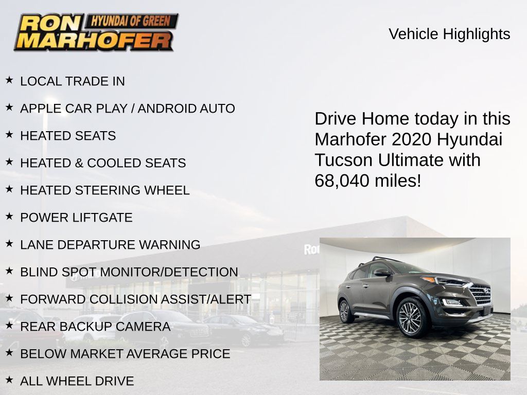 Used 2020 Hyundai Tucson Ultimate w/ Cargo Package AWD/4WD image 15