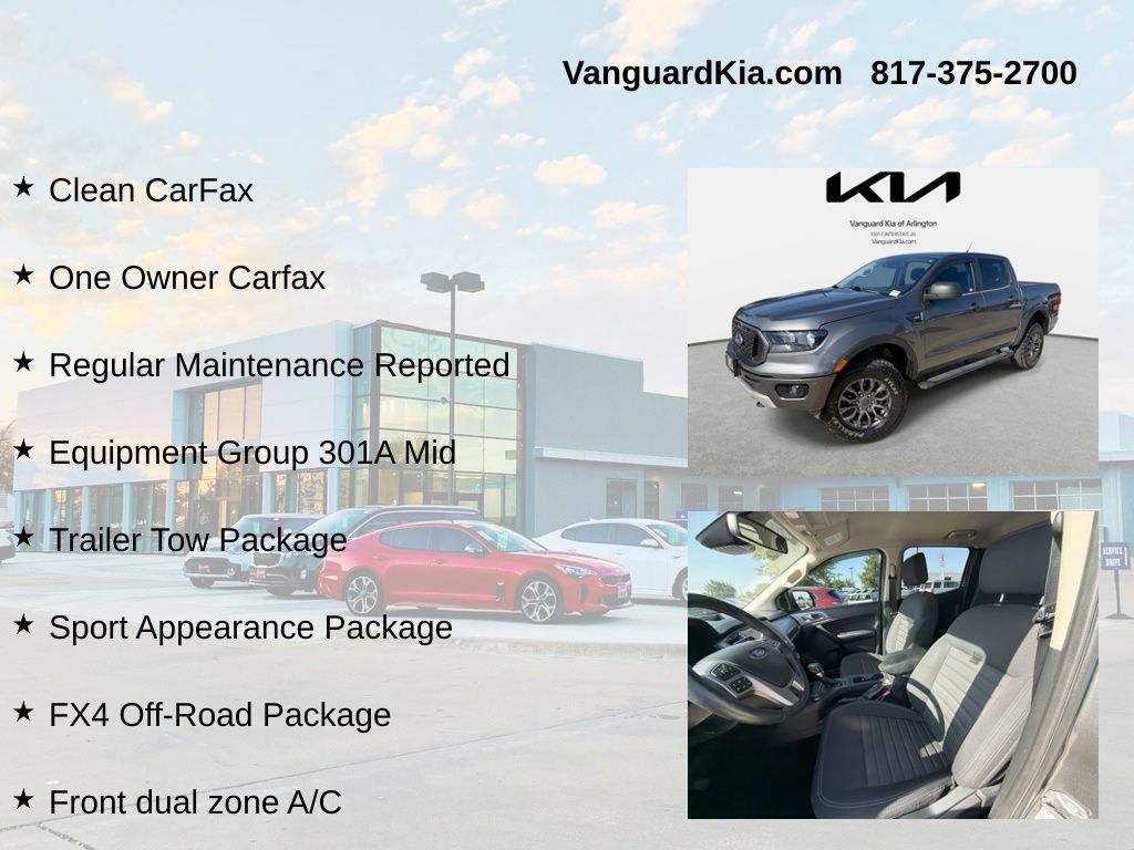 Used 2022 Ford Ranger XLT w/ Equipment Group 301A Mid AWD/4WD image 6