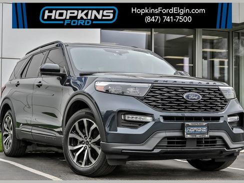 Used 2023 Ford Explorer ST-Line w/ Class IV Trailer Tow Package AWD/4WD image 1