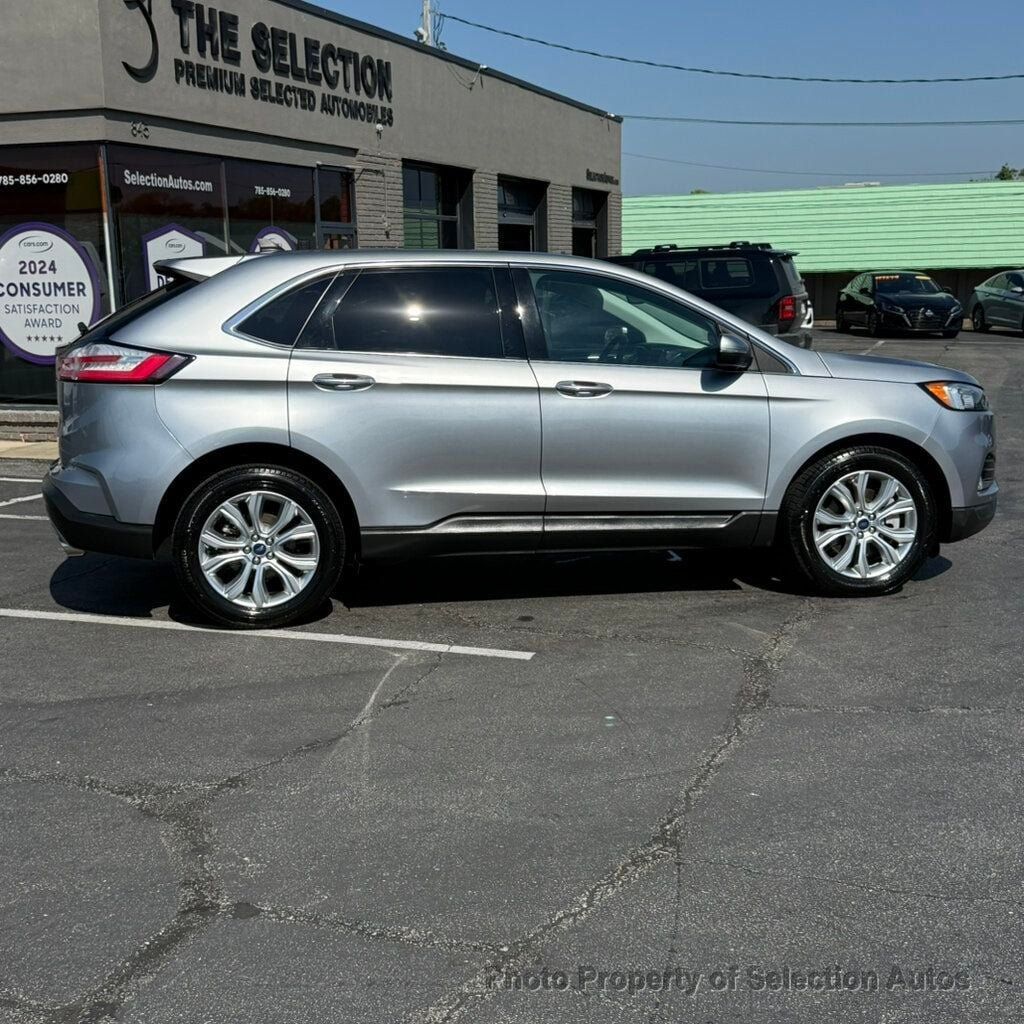 Used 2021 Ford Edge Titanium w/ Cargo Accessory Package FWD image 16
