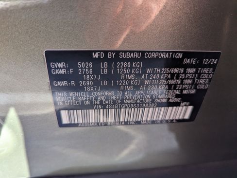 Used 2025 Subaru Outback Touring XT w/ Popular Package #2 image 32