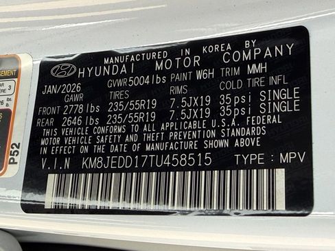 New 2026 Hyundai Tucson Limited image 27