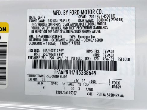 Used 2017 Ford Mustang Coupe w/ Ecoboost Performance Package image 32