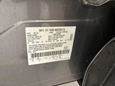 Used 2022 Ford Edge SE w/ Black Appearance Package AWD/4WD image 48