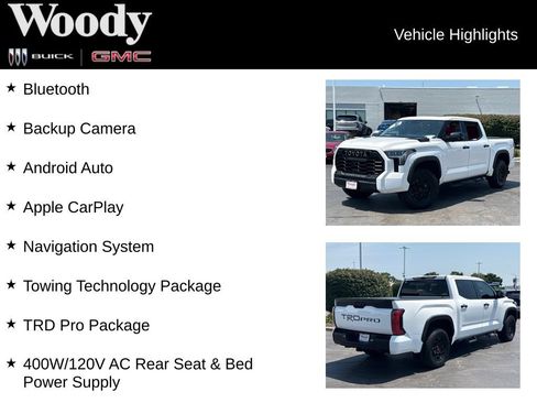 Used 2023 Toyota Tundra TRD Pro AWD/4WD image 3