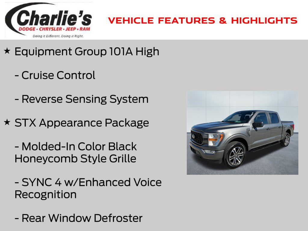 Used 2022 Ford F150 XL w/ STX Appearance Package AWD/4WD image 7