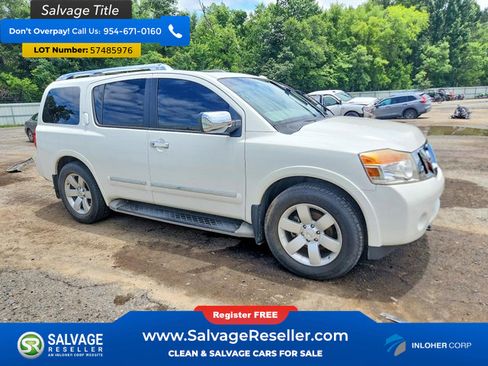 Used 2011 Nissan Armada SL w/ DVD FES Pkg RWD image 5