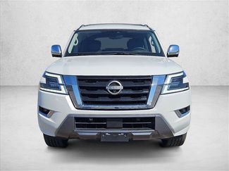 Used 2021 Nissan Armada Platinum w/ Captain's Chairs Package RWD video 2