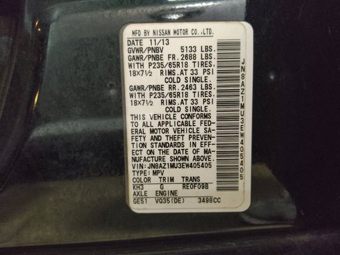 Used 2014 Nissan Murano SL FWD image 33