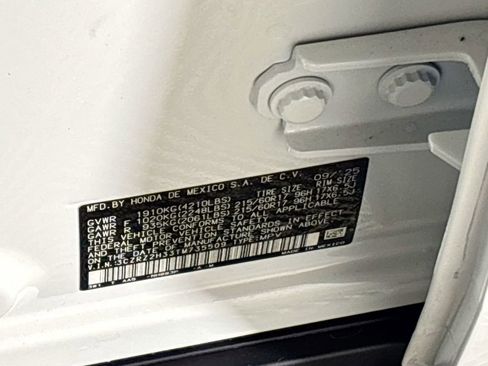 New 2026 Honda HR-V LX image 25