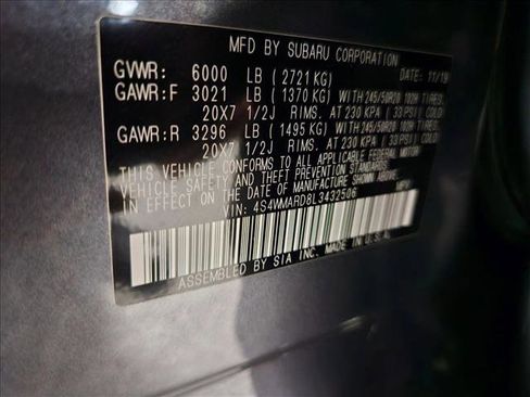 Used 2020 Subaru Ascent Touring w/ Popular Package #3 image 25