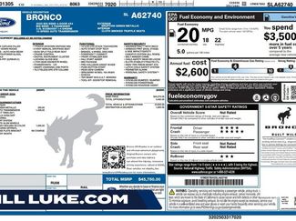 Used 2025 Ford Bronco Big Bend AWD/4WD video 1