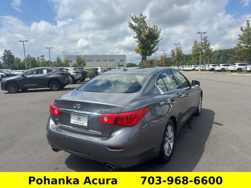 Used 2017 INFINITI Q50 2.0t w/ Moonroof Package AWD/4WD image 7