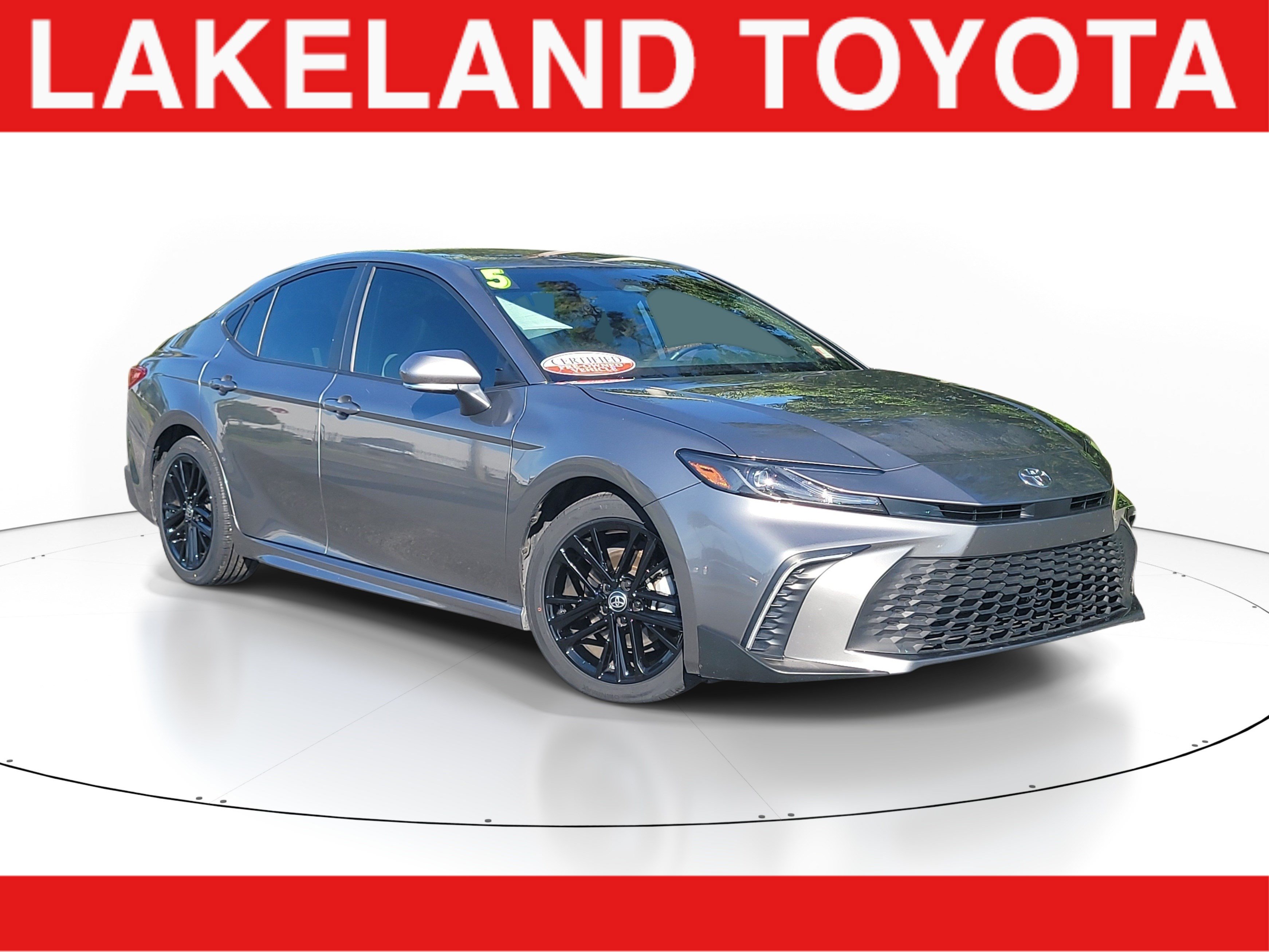 Used 2025 Toyota Camry SE w/ Multimedia Upgrade Package FWD image 1