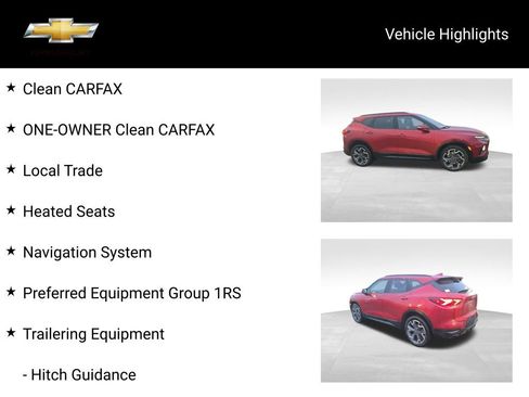 Certified 2021 Chevrolet Blazer RS w/ Enhanced Convenience Package image 17