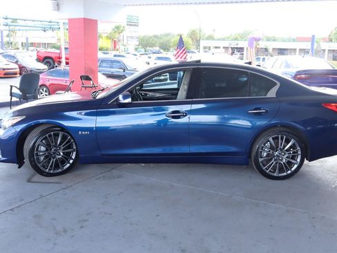 Used 2016 INFINITI Q50 Red Sport 400 RWD image 8