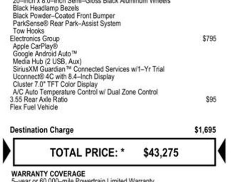 Used 2019 RAM 1500 Classic Warlock w/ Electronics Group image 37