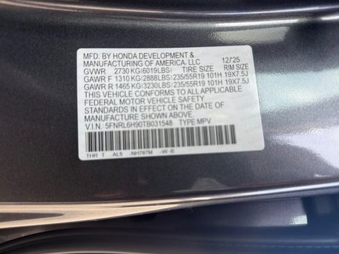 Used 2026 Honda Odyssey Elite image 35