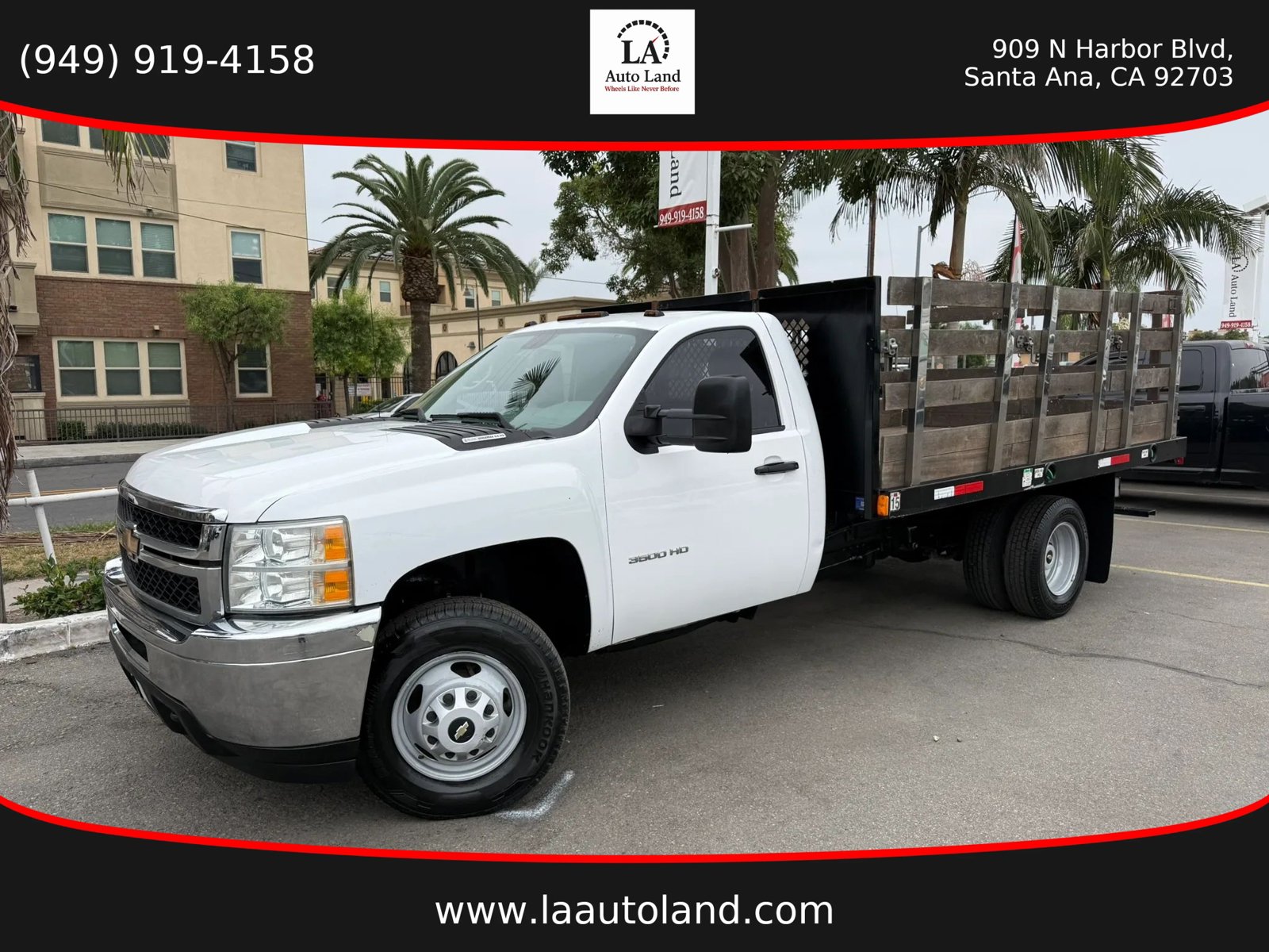 Used 2014 Chevrolet Silverado 3500 W/T RWD image 1