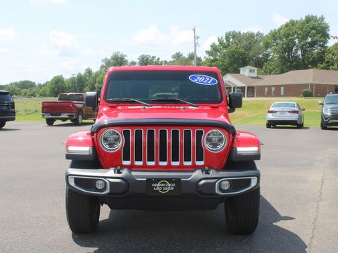 Used 2021 Jeep Wrangler Unlimited Sahara w/ LED Lighting Group AWD/4WD image 3