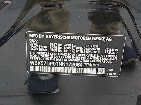 Used 2022 BMW X3 xDrive30i w/ Convenience Package w/ZPA image 49