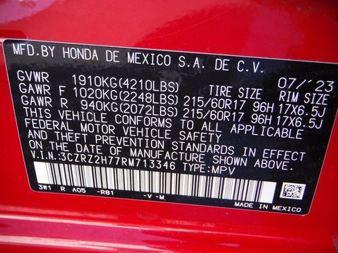 Used 2024 Honda HR-V EX-L image 42