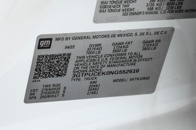 Used 2022 GMC Sierra 1500 Elevation AWD/4WD image 60