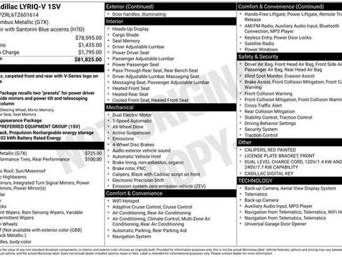 New 2026 Cadillac Lyriq V image 28