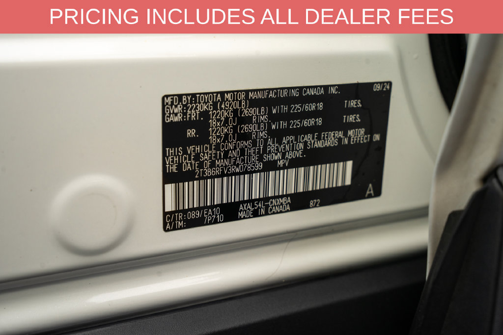 Used 2024 Toyota RAV4 XLE Premium w/ Weather Package AWD/4WD image 22