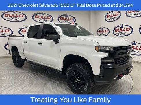 Used 2021 Chevrolet Silverado 1500 LT Trail Boss AWD/4WD image 1