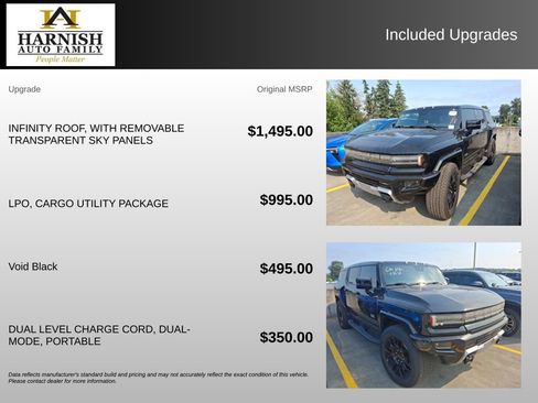 Used 2025 GMC Hummer EV 2X w/ LPO, Cargo Utility Package AWD/4WD image 4