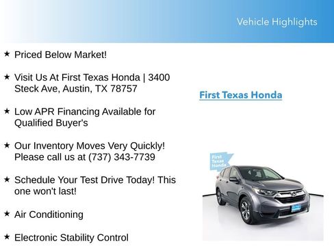 Used 2018 Honda CR-V LX image 9