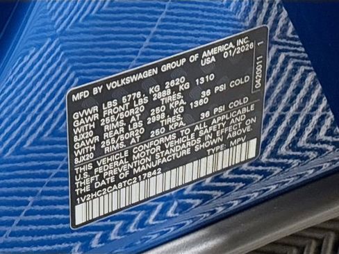 New 2026 Volkswagen Atlas Cross Sport SE AWD/4WD image 33