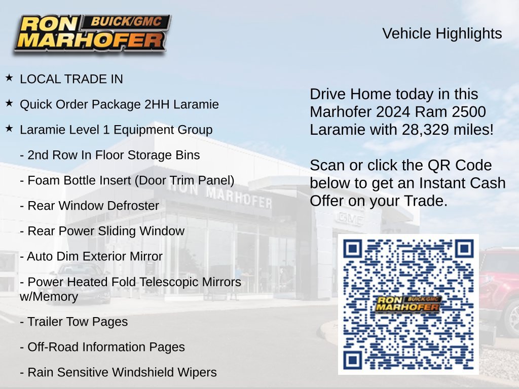Used 2024 RAM 2500 Laramie AWD/4WD image 15