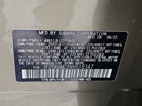 Used 2022 Subaru Forester Wilderness image 30