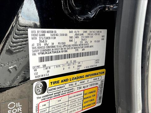 Used 2019 Ford Expedition Max Limited image 15