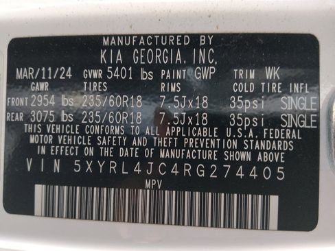 Used 2024 Kia Sorento S FWD image 33