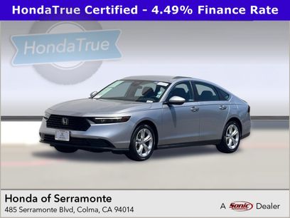 Certified 2024 Honda Accord LX