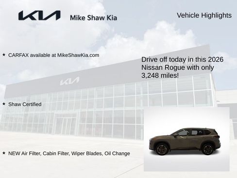 Used 2026 Nissan Rogue SV FWD image 9