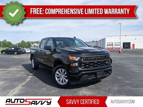Used 2022 Chevrolet Silverado 1500 Custom image 1