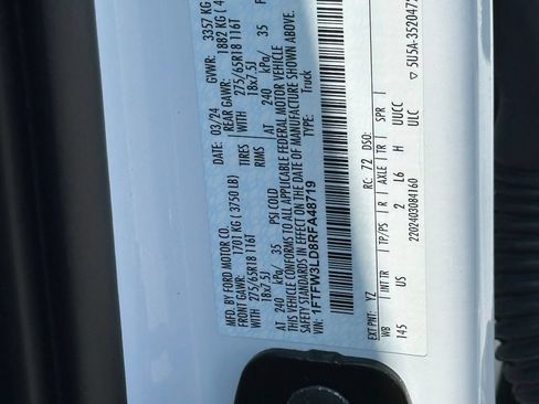 Used 2024 Ford F150 XLT w/ Mobile Office Package AWD/4WD image 44