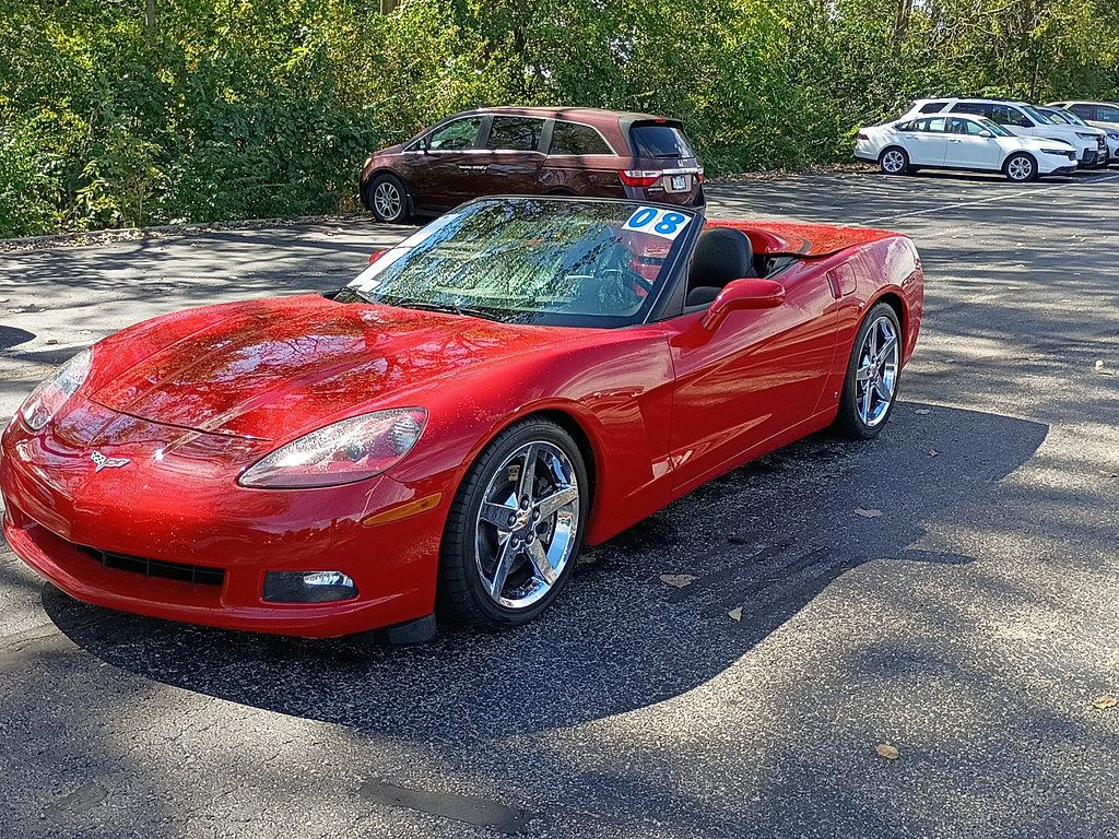Used 2008 Chevrolet Corvette Convertible w/ Preferred Equipment Group RWD image 21