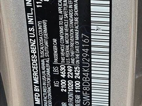 Certified 2019 Mercedes-Benz C 300 Sedan image 15